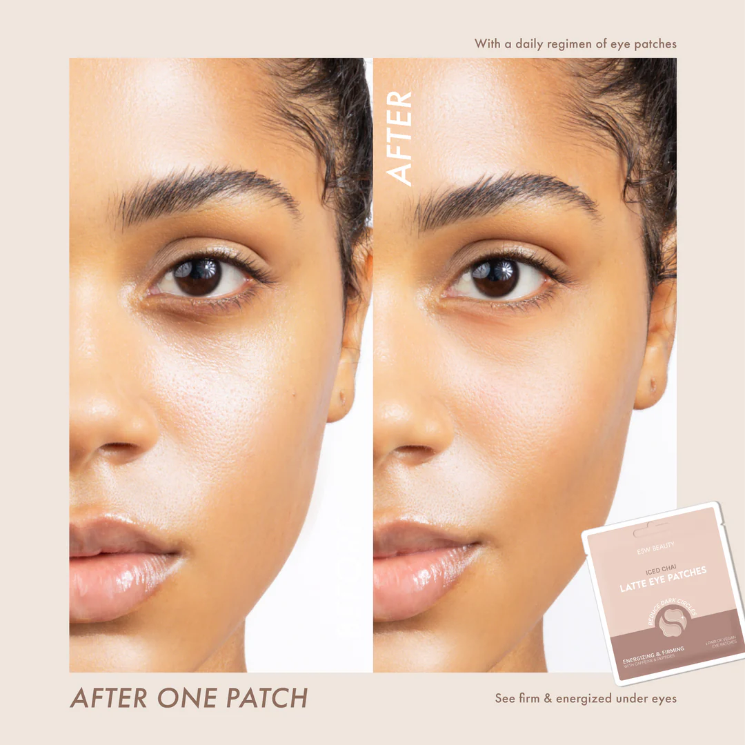 ESW Beauty Iced Chai Latte Eye Patches (Energizing & Firming)