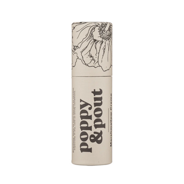 Poppy & Pout Lip Balm - Marshmallow Creme