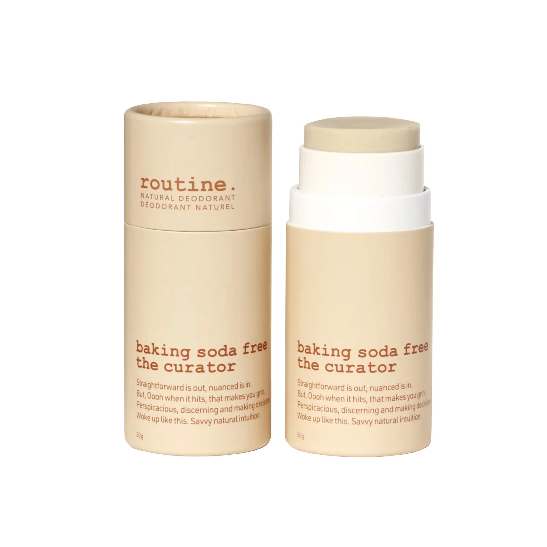 Routine The Curator Baking Soda Free Natural Deodorant
