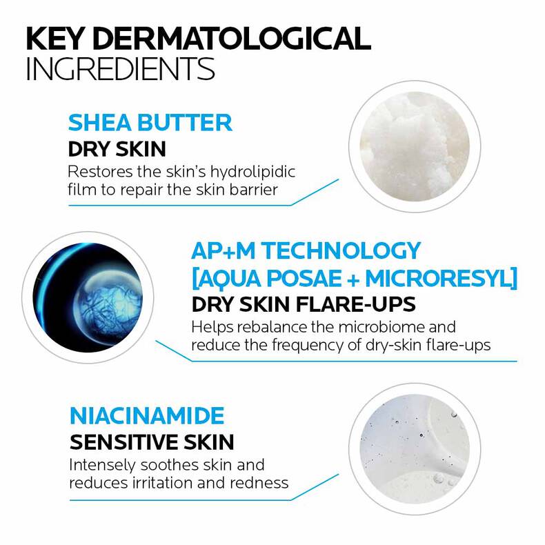 La Roche-Posay Lipikar Baume AP+M Body Moisturizer