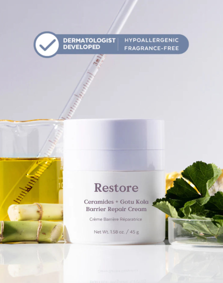Three Ships Restore Ceramides + Gotu Kola Barrier Repair Cream