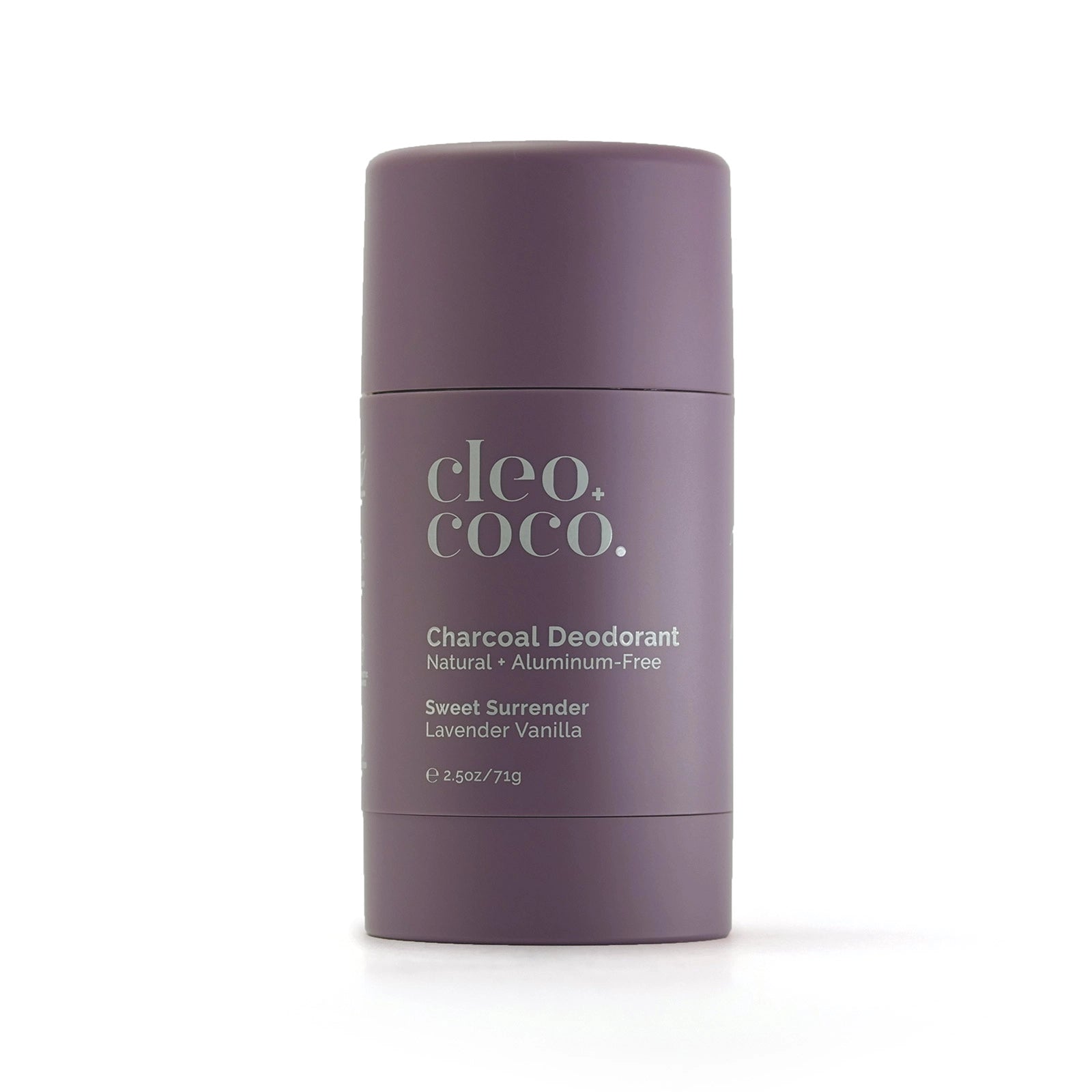 Cleo+Coco Charcoal Deodorant - Sweet Surrender, Lavender Vanilla