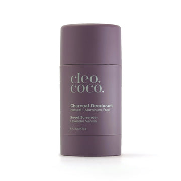 Cleo+Coco Charcoal Deodorant - Sweet Surrender, Lavender Vanilla