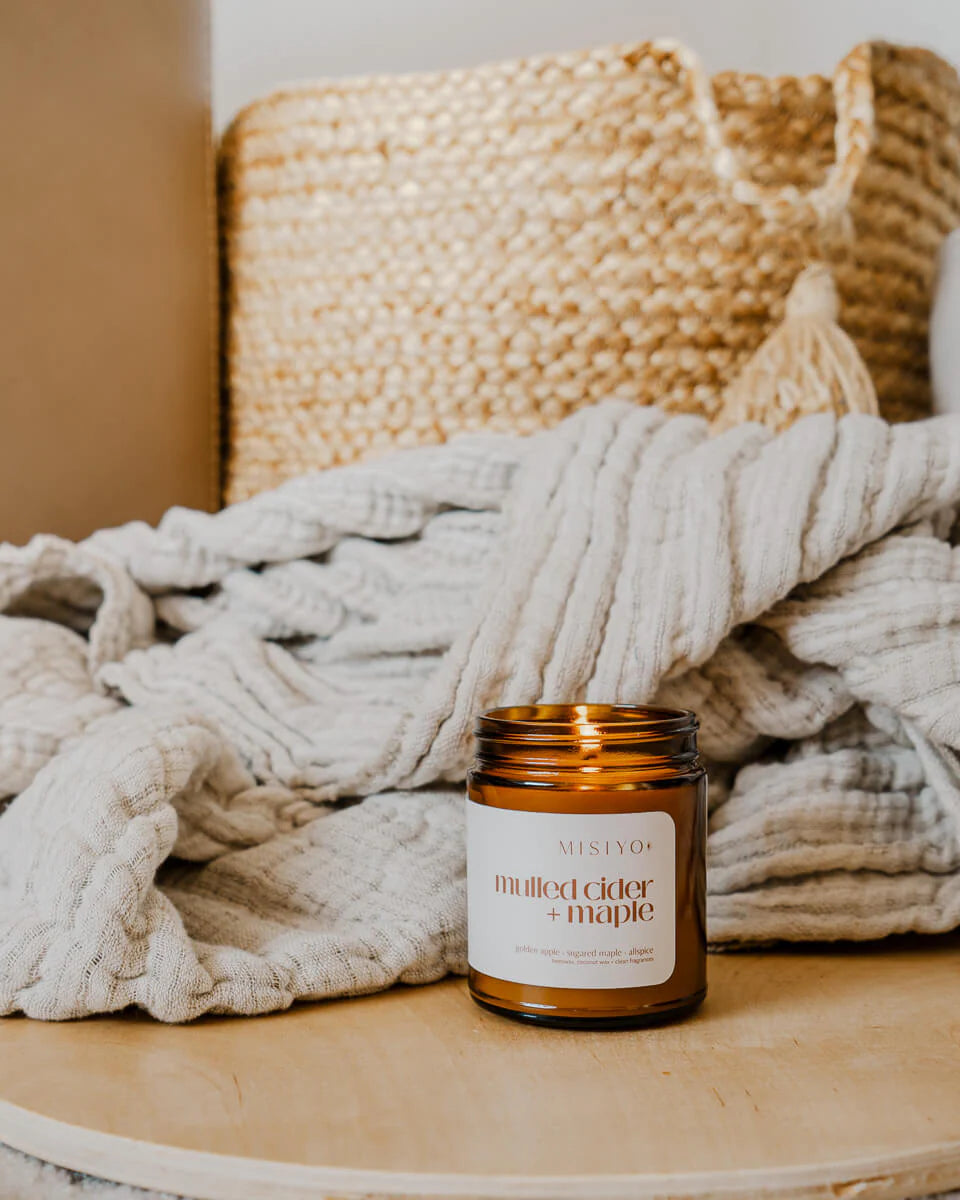 Misiyo Mulled Cider + Maple Candle