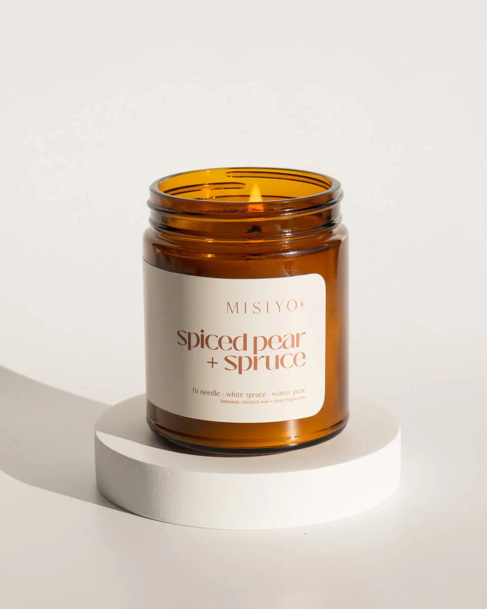 Misiyo Spiced Pear & Spruce Candle