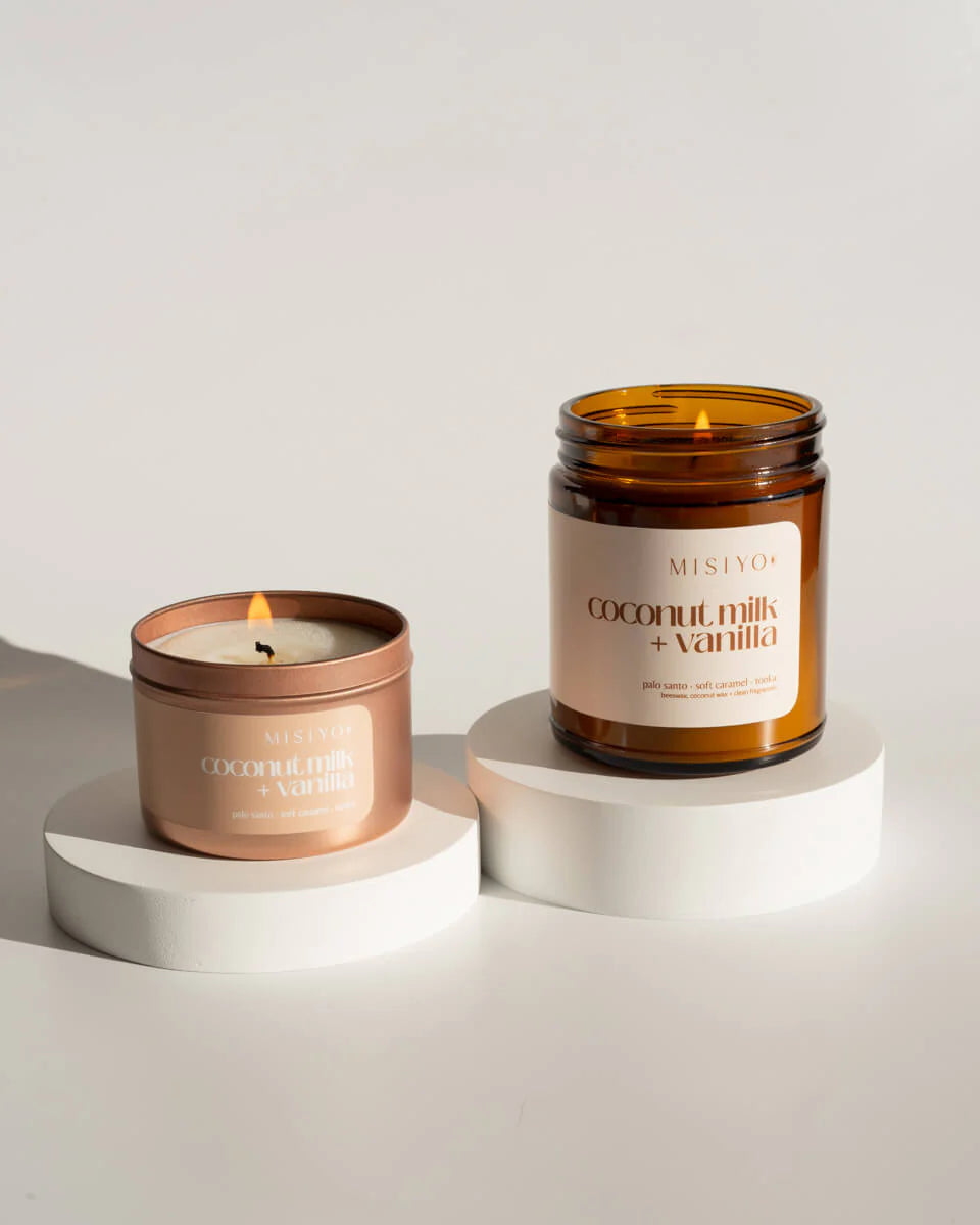 Misiyo Coconut Milk & Vanilla Candle