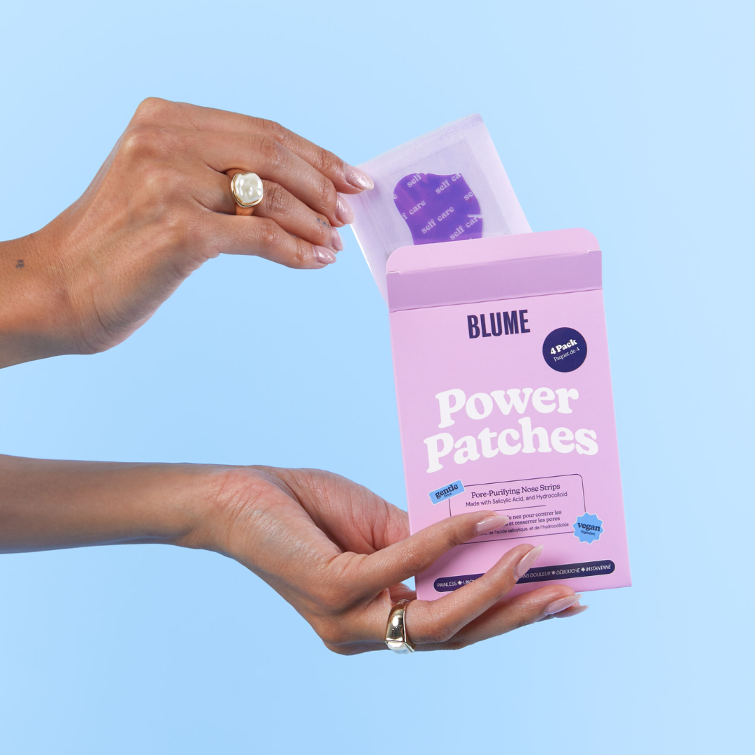 Blume Power Patches Pore Purifying Nose Strips (4 Pack)