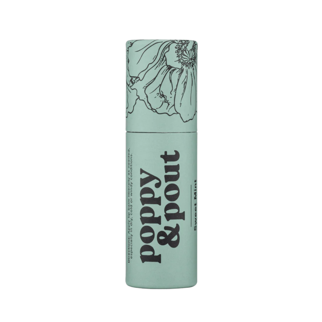 Poppy & Pout Lip Balm - Sweet Mint