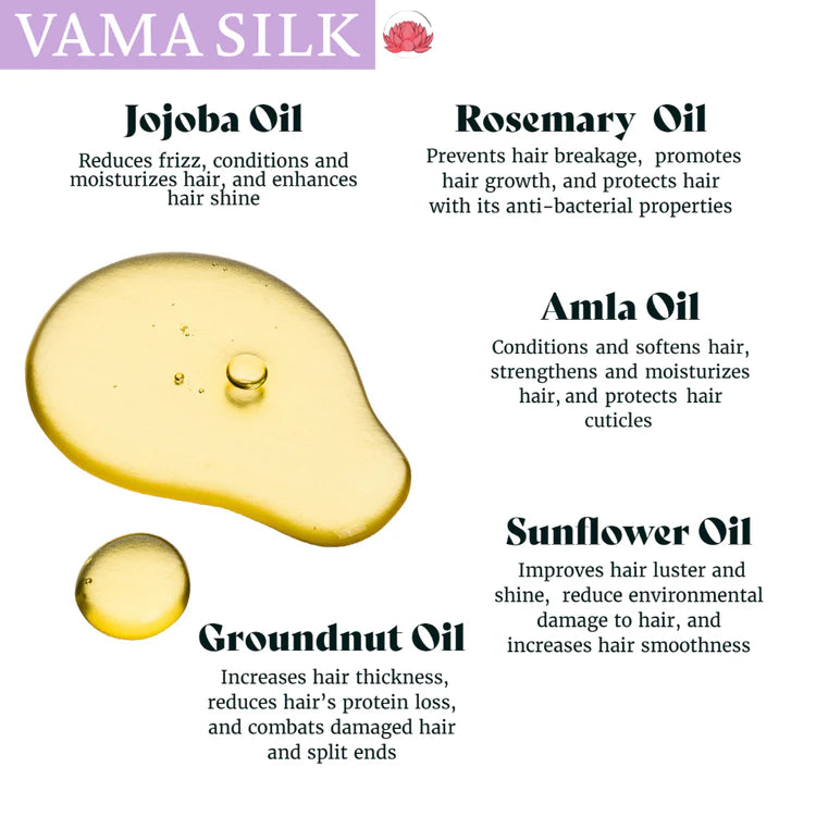 VAMA Silk Post-Wash Hair Oil