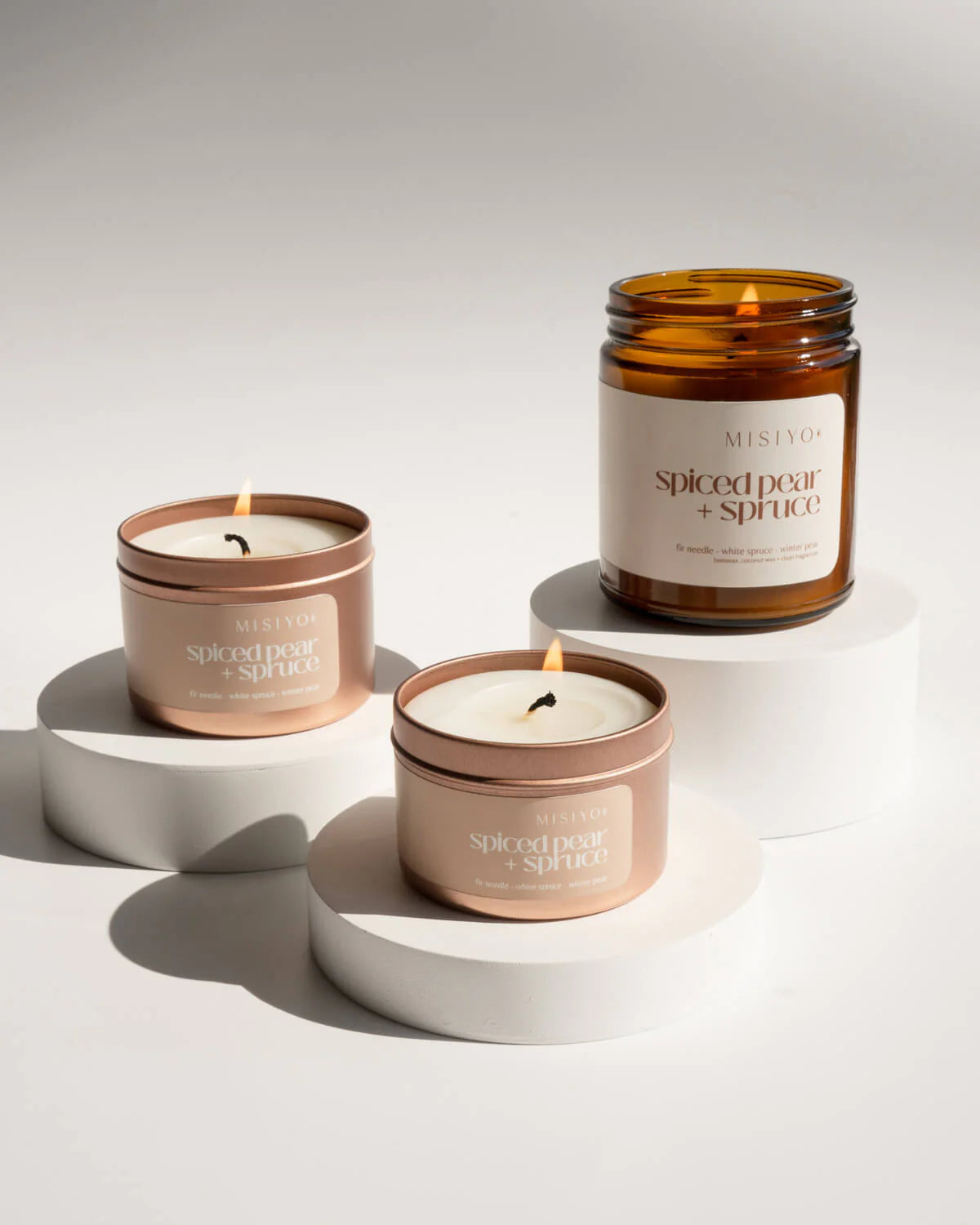Misiyo Spiced Pear & Spruce Candle