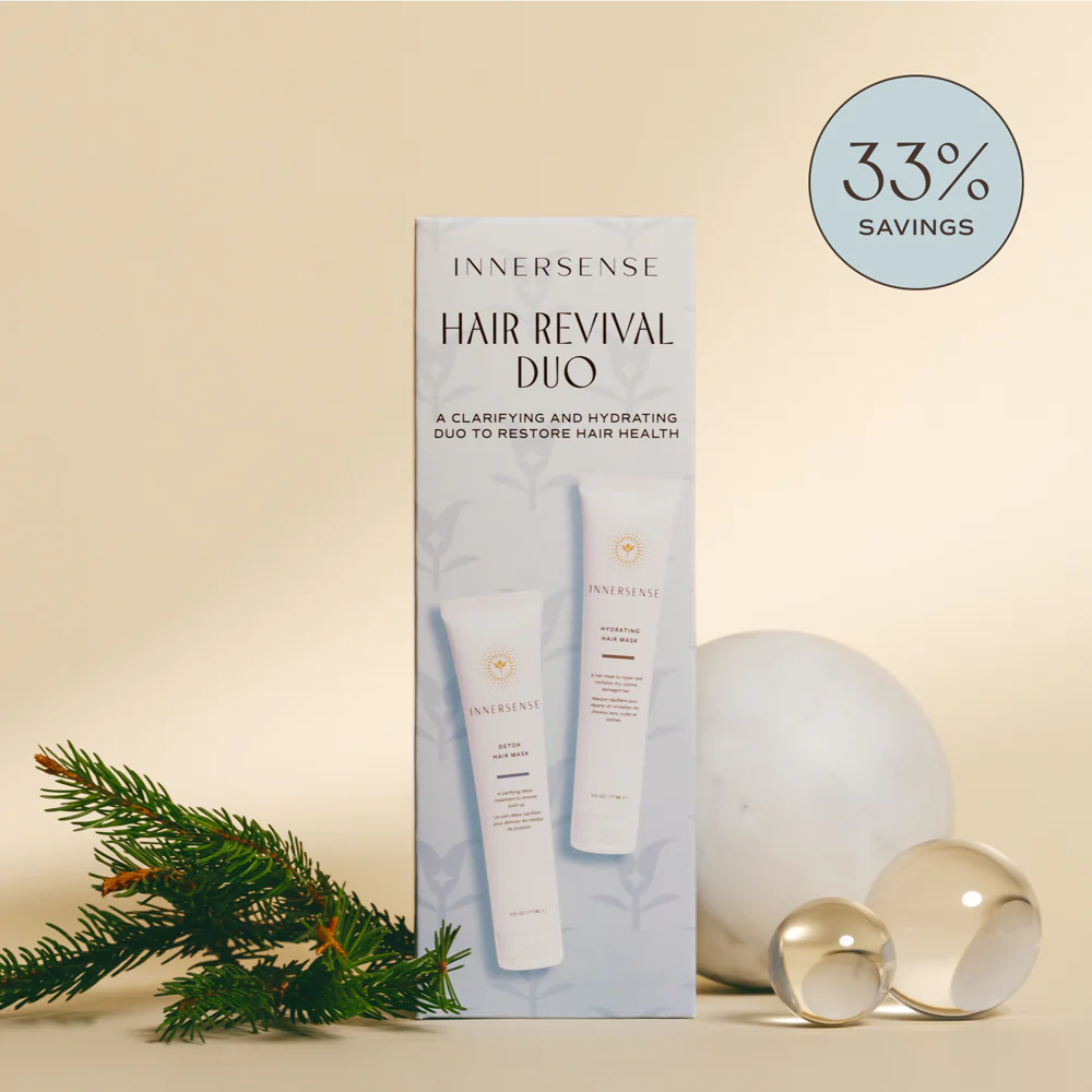 Innersense Hair Revival Duo (Detox Hair Mask + Hydrating Hair Mask)