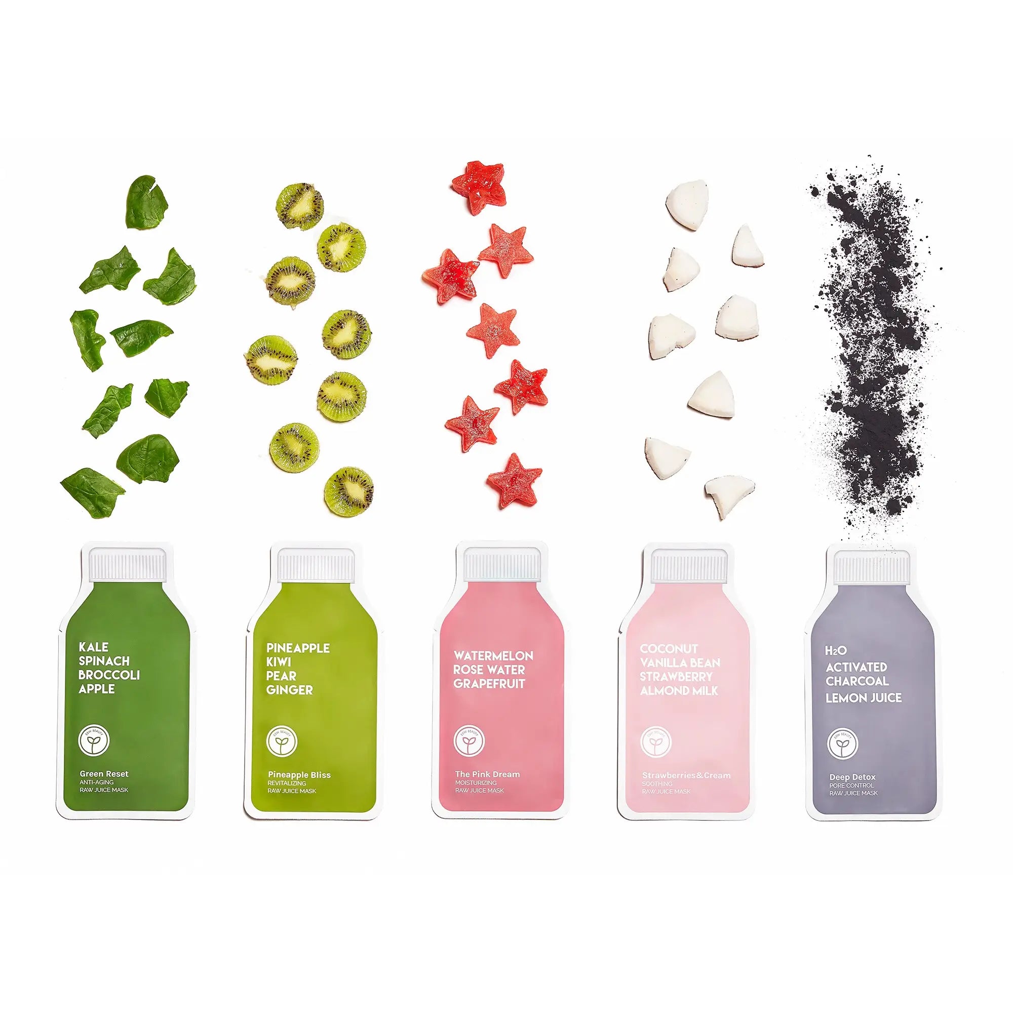 ESW Beauty Raw Juice Cleanse Mask Set