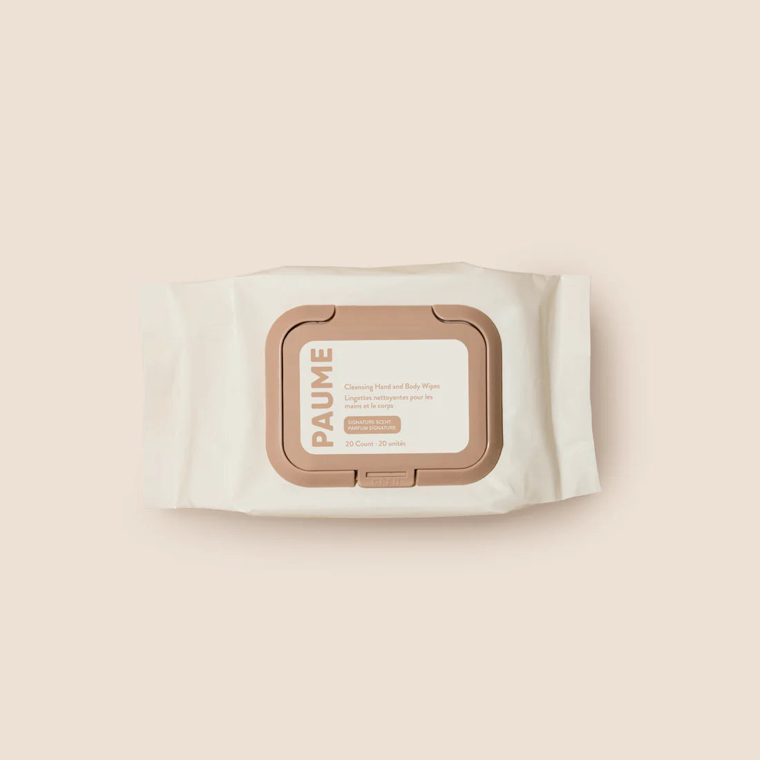 Paume Cleansing Hand and Body Wipes (20 Wipes)