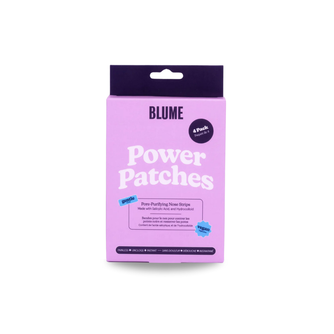 Blume Power Patches Pore Purifying Nose Strips (4 Pack)