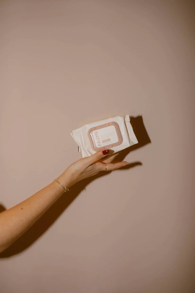 Paume Cleansing Hand and Body Wipes (20 Wipes)