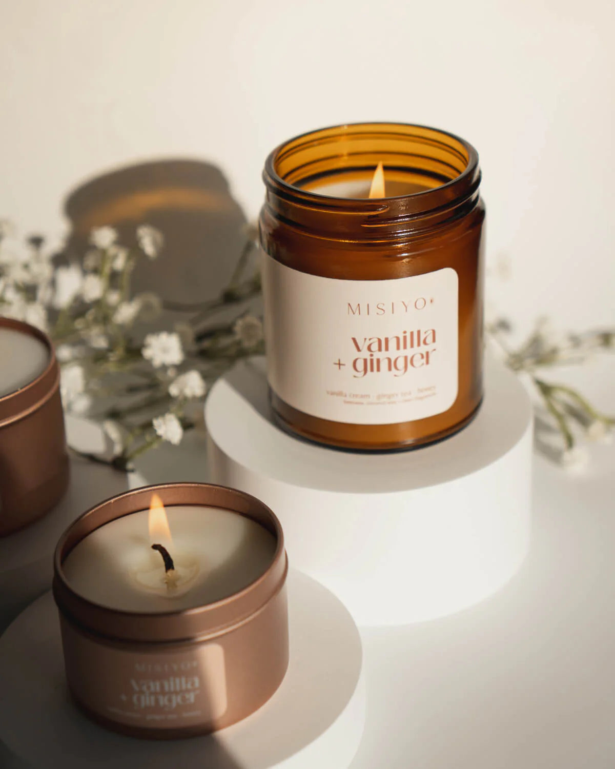 Misiyo Vanilla + Ginger Candle