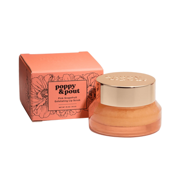 Poppy & Pout Lip Scrub - Pink Grapefruit
