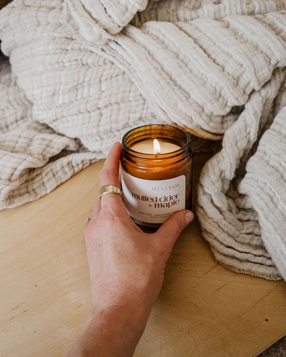 Misiyo Mulled Cider + Maple Candle