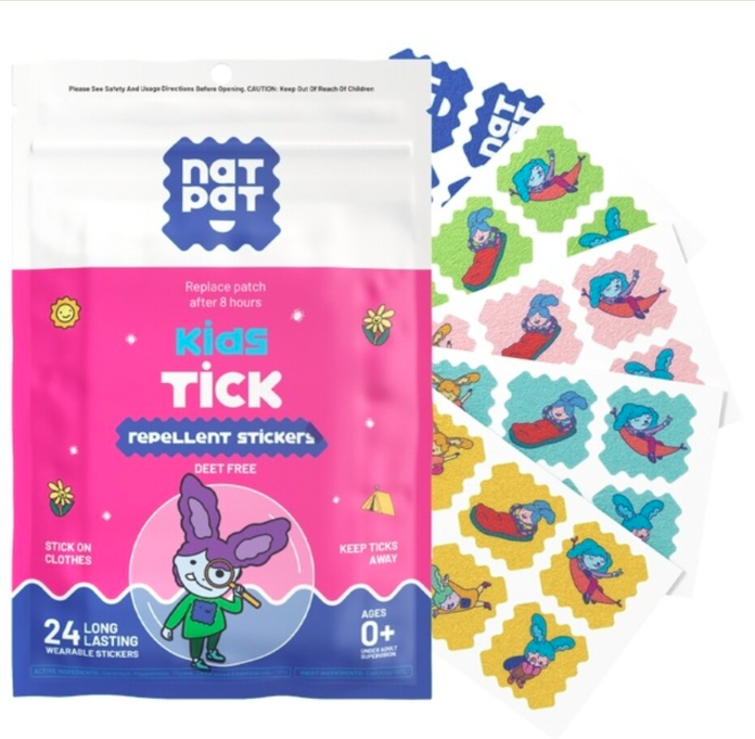 NATPAT Kids Tick Repellent Stickers