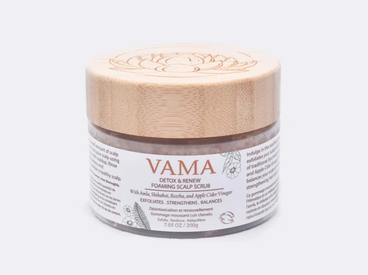 VAMA Detox and Renew Foaming Scalp Scrub
