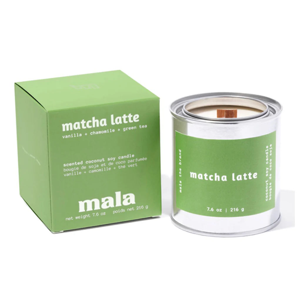 Mala the Brand: Matcha Latte Coconut-Soy Candle
