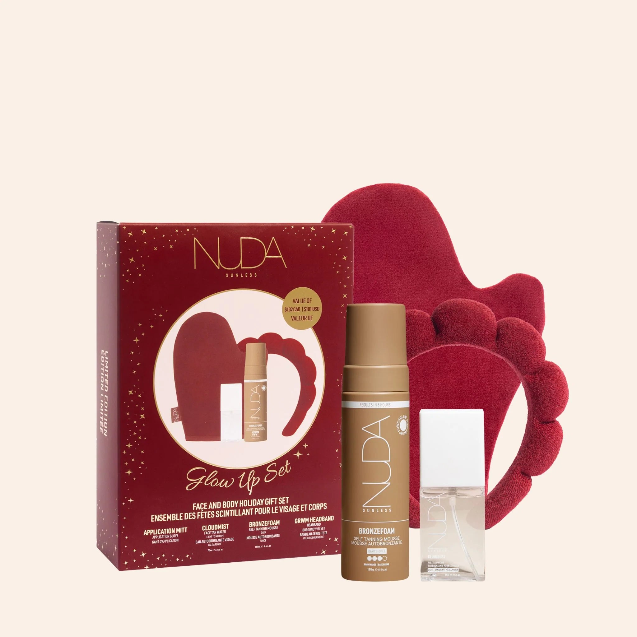 NUDA Glow Up Holiday Set