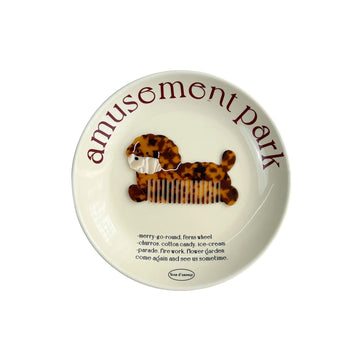 SoapElenGlen Whimsical Animal Acetate Comb Puppy