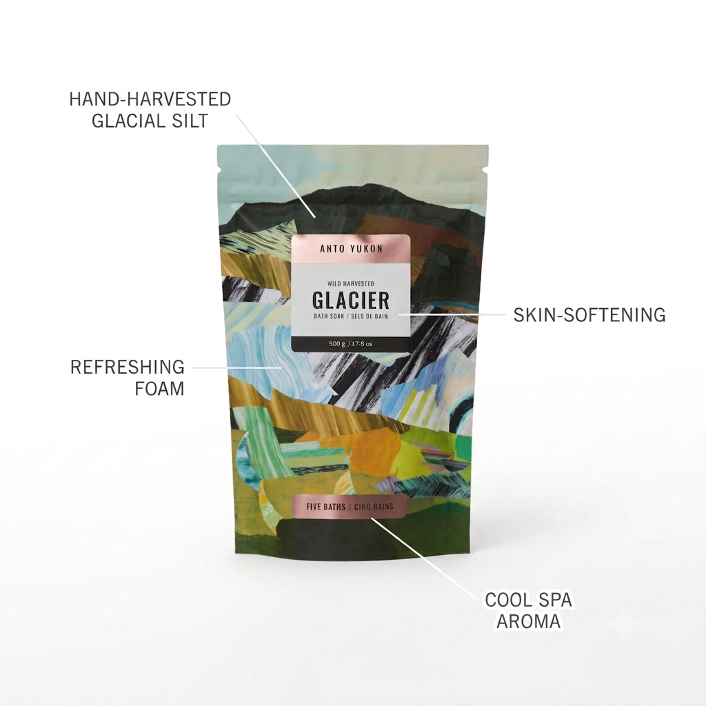 Anto Yukon Glacier Foaming Bath Soak