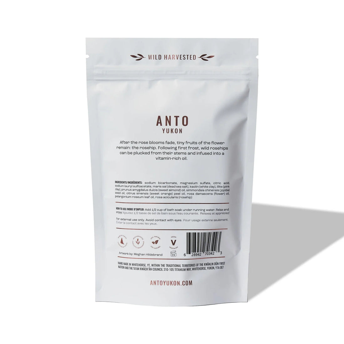 Anto Yukon Rosehip Foaming Bath Soak