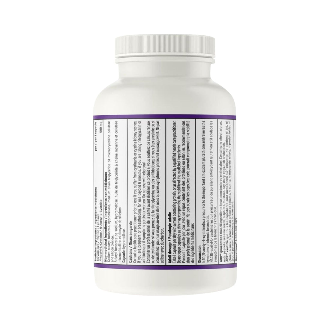 AOR N-A-C supplement bottle on a white background