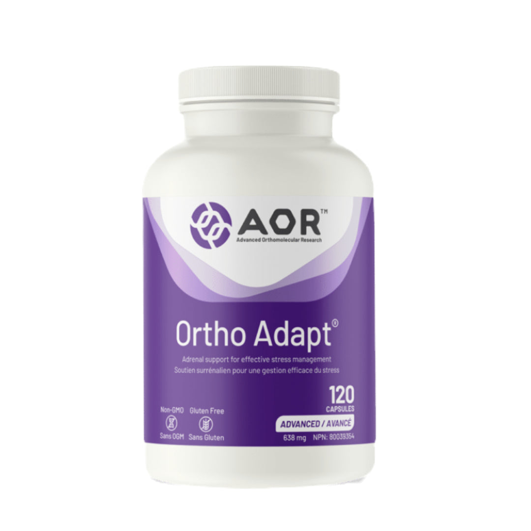 AOR Ortho Adapt supplement bottle on a white background