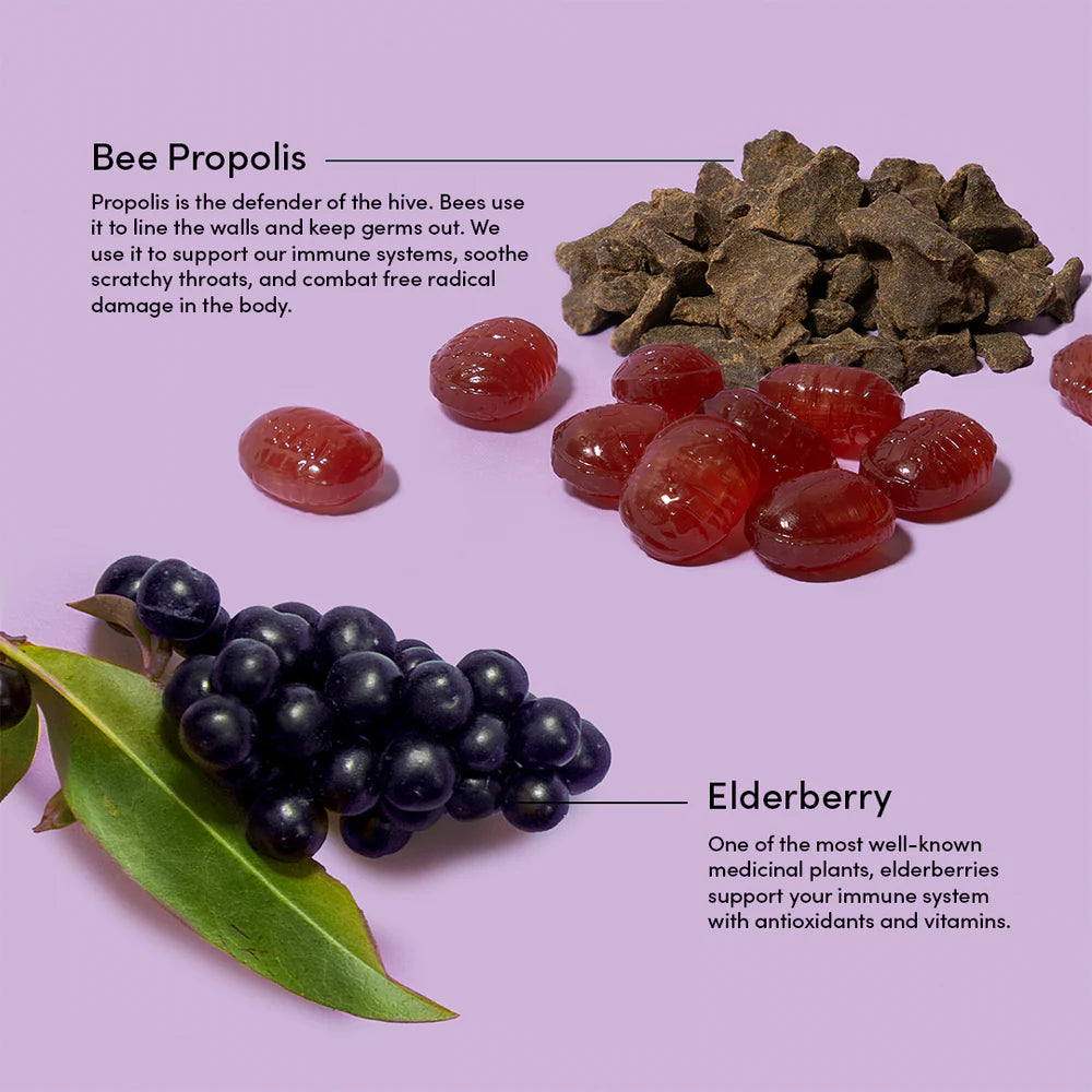 Beekeeper's Naturals: Propolis Lozenges ingreditiens 2