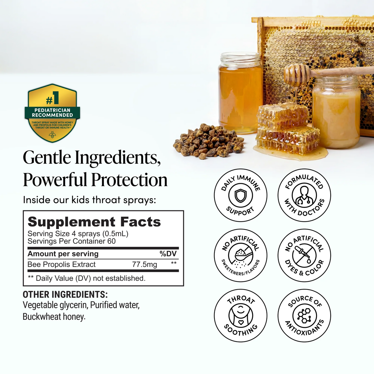 Beekeeper’s Naturals Propolis Immune Support Throat Spray (30 ml)