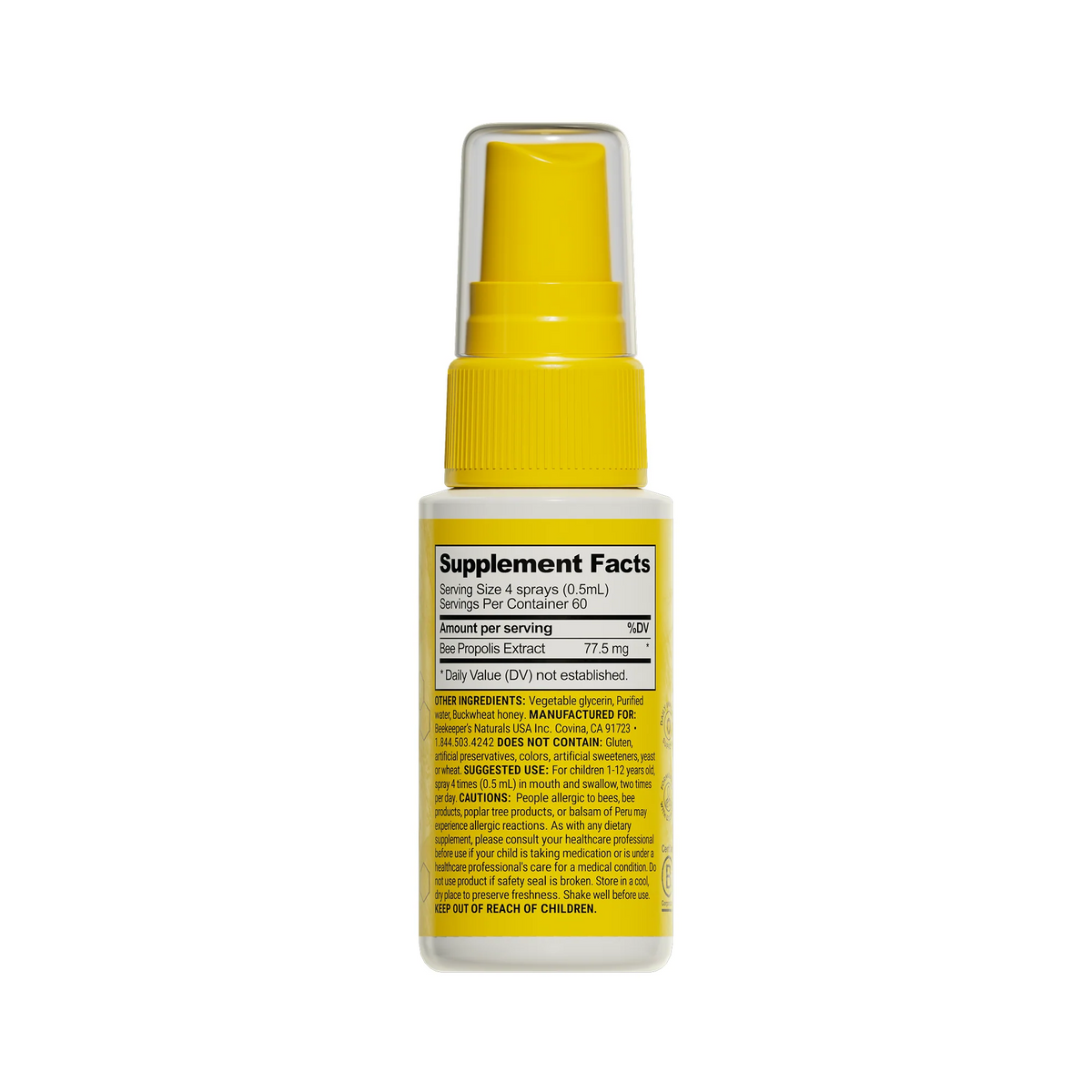 Beekeeper’s Naturals Propolis Immune Support Throat Spray (30 ml)
