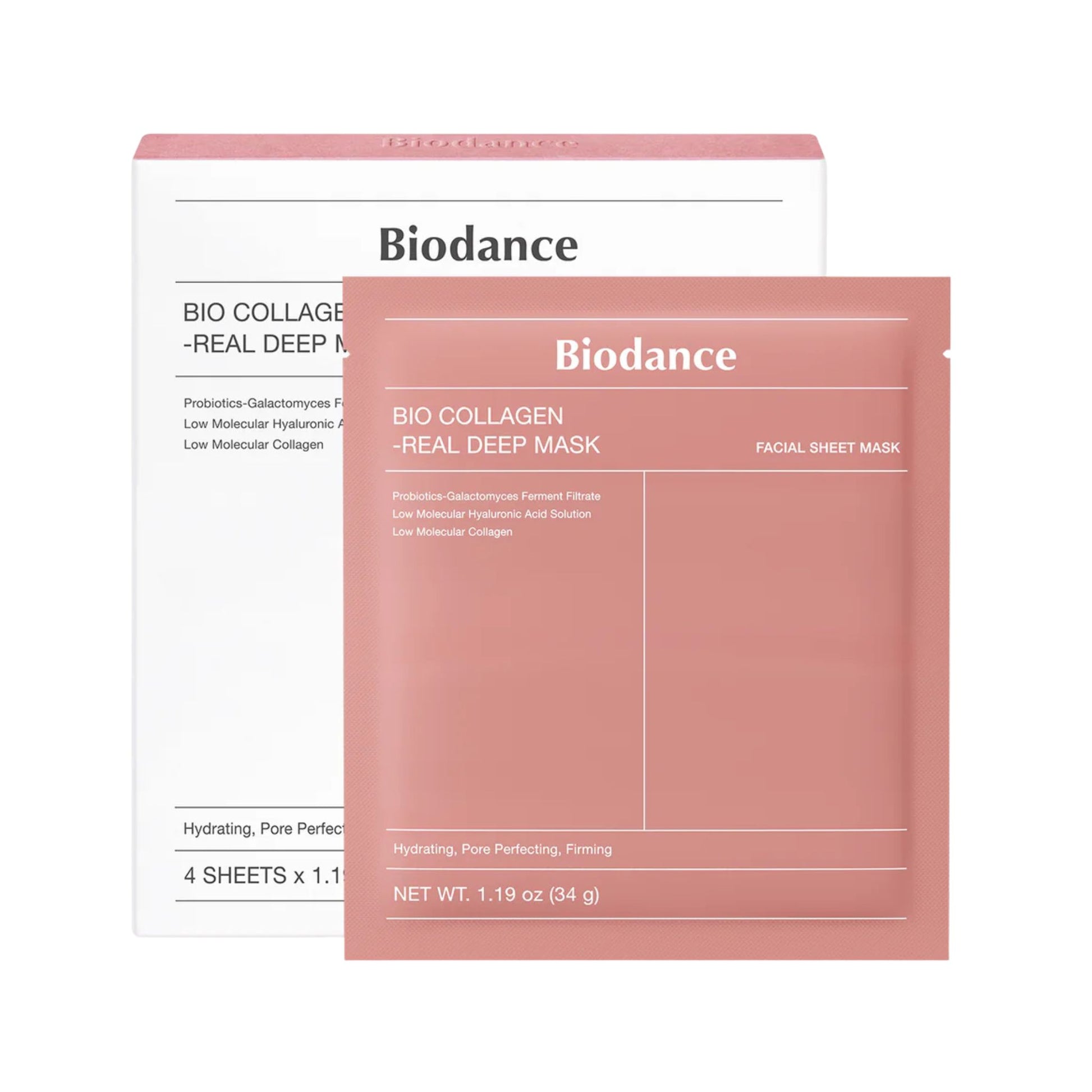 Biodance Bio Collagen Real Deep Mask packaging on a white background