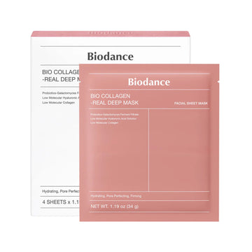 Biodance Bio Collagen Real Deep Mask packaging on a white background