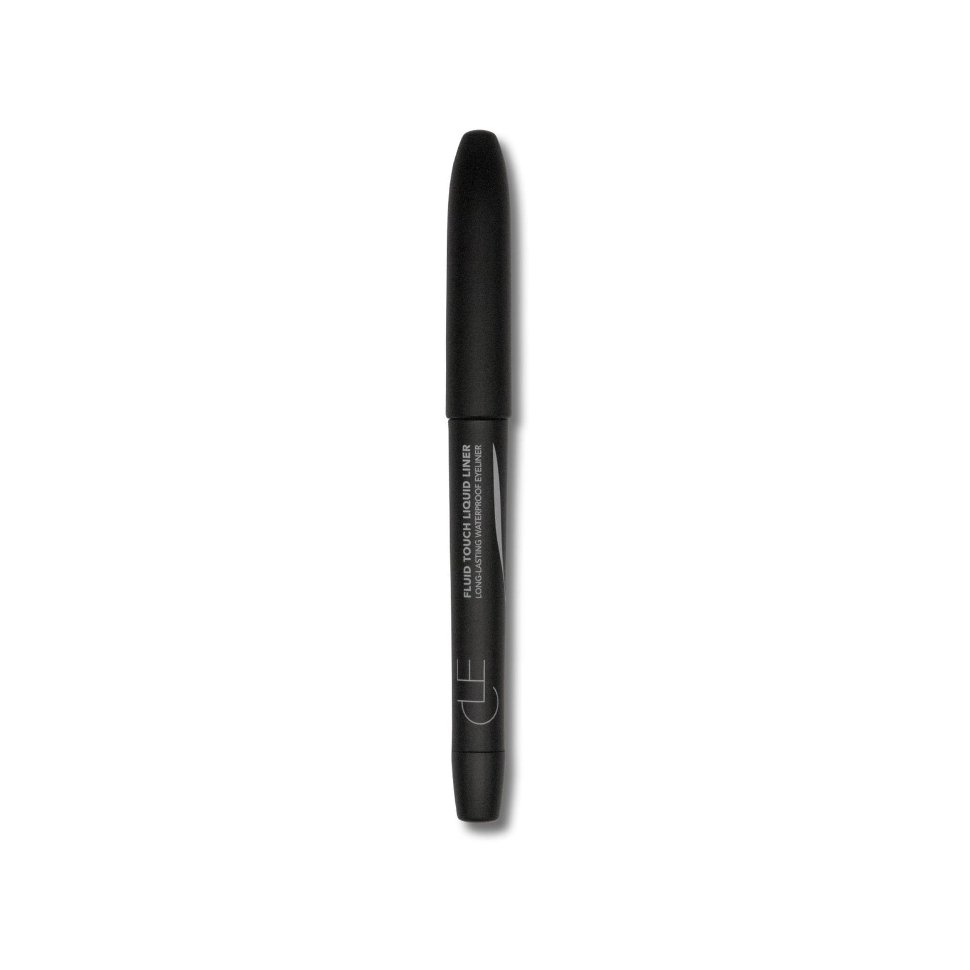 Black eyeliner pen on a white background