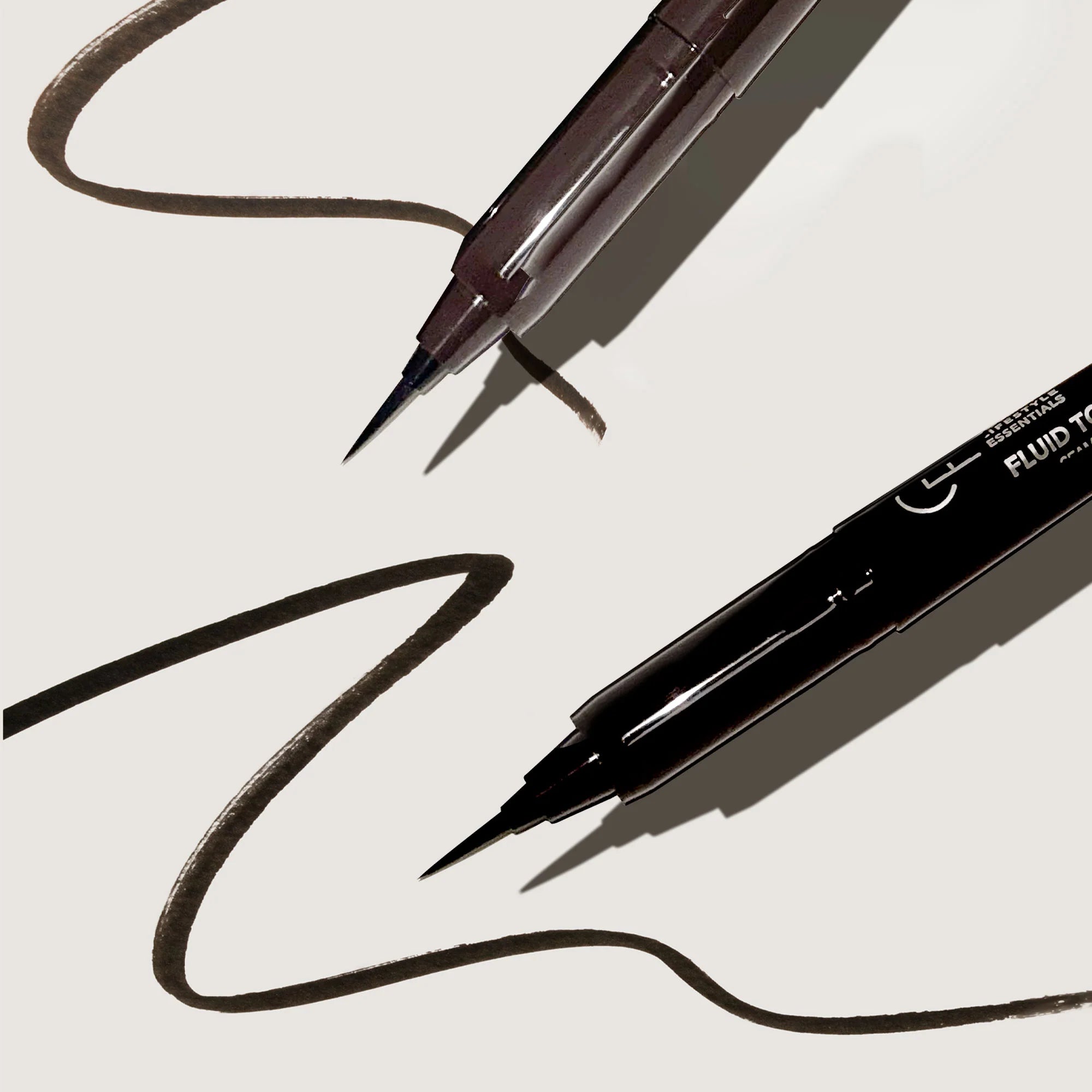 Eyeliner pen with a white background