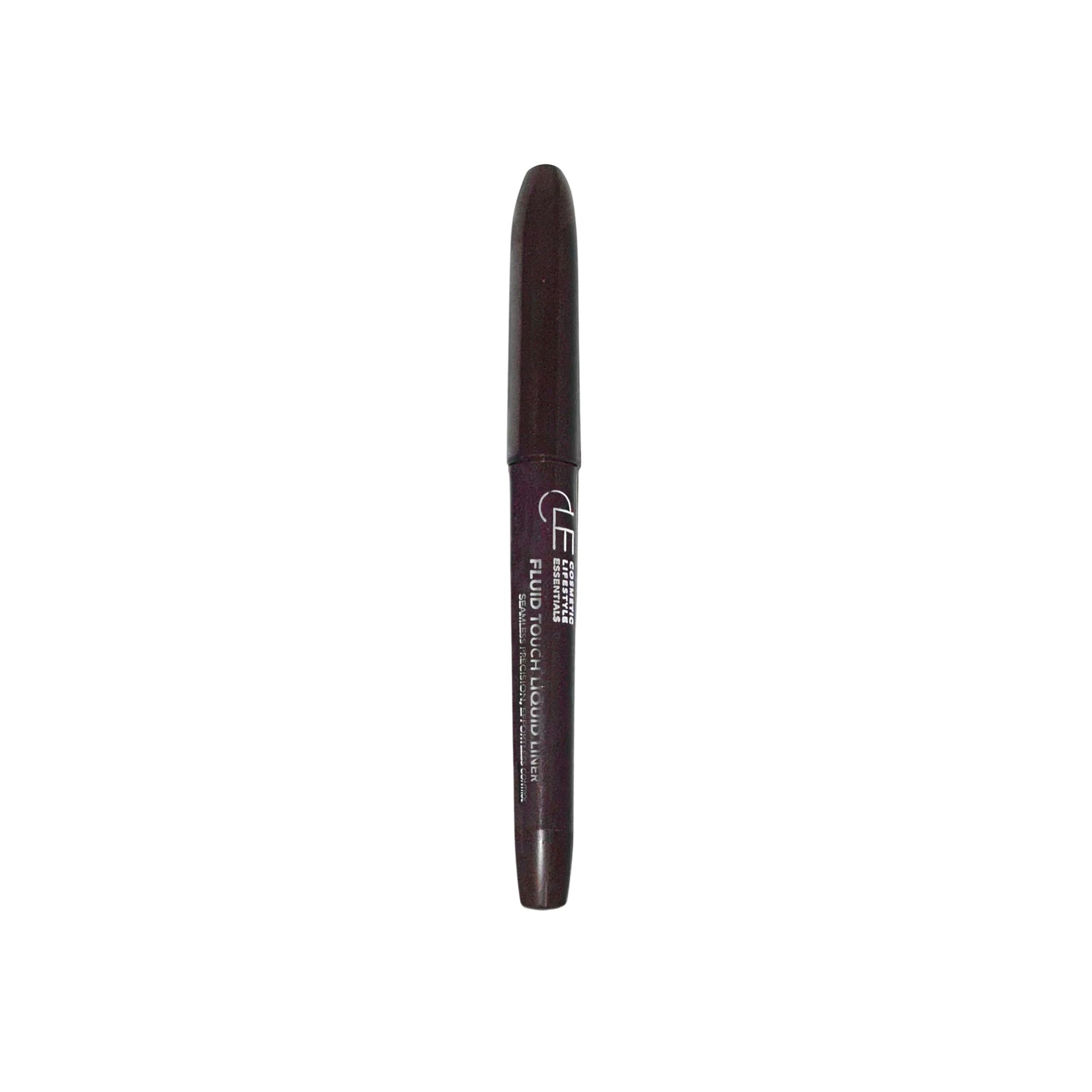 Black eyeliner pen on a white background