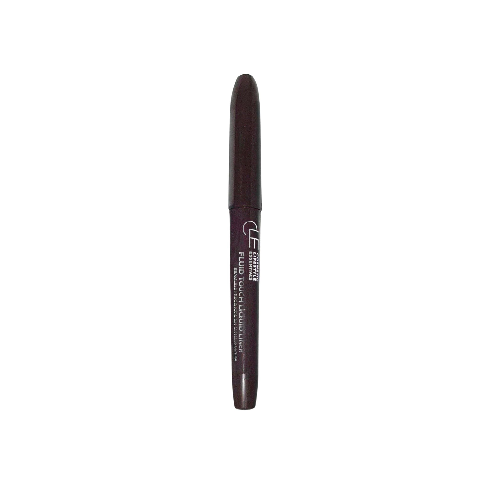 Black eyeliner pen on a white background