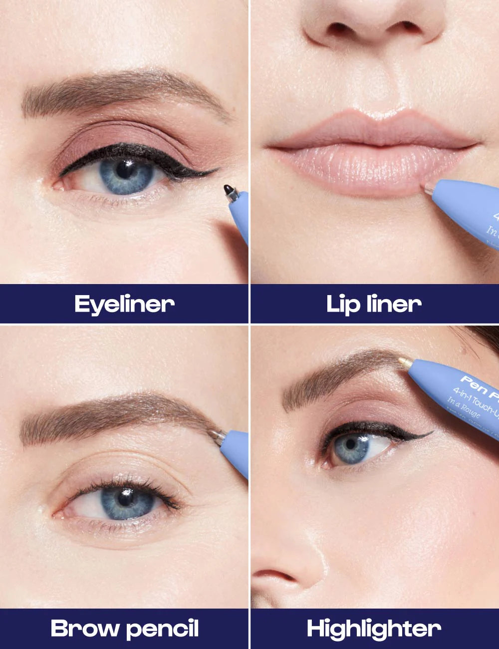 Alleyoop Pen Pal 4-in-1 Touch-Up Pen