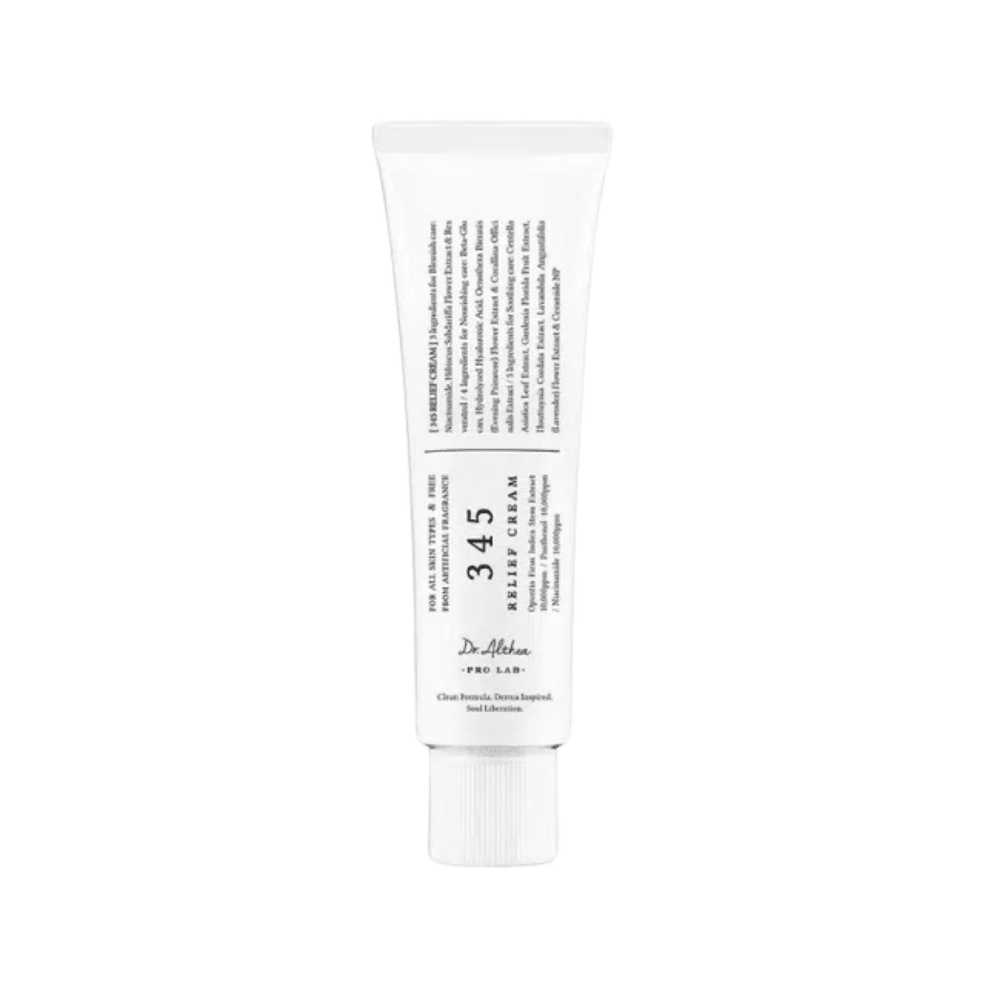 Tube of Dr. Andrew Weil for Lubriderm cream on a white background