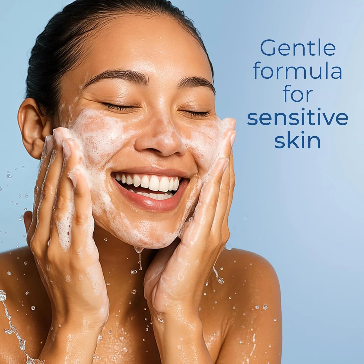 The Pharmacy Lab gentle foaming cleanser by EltaMD designed to reduce redness and support sensitive skin