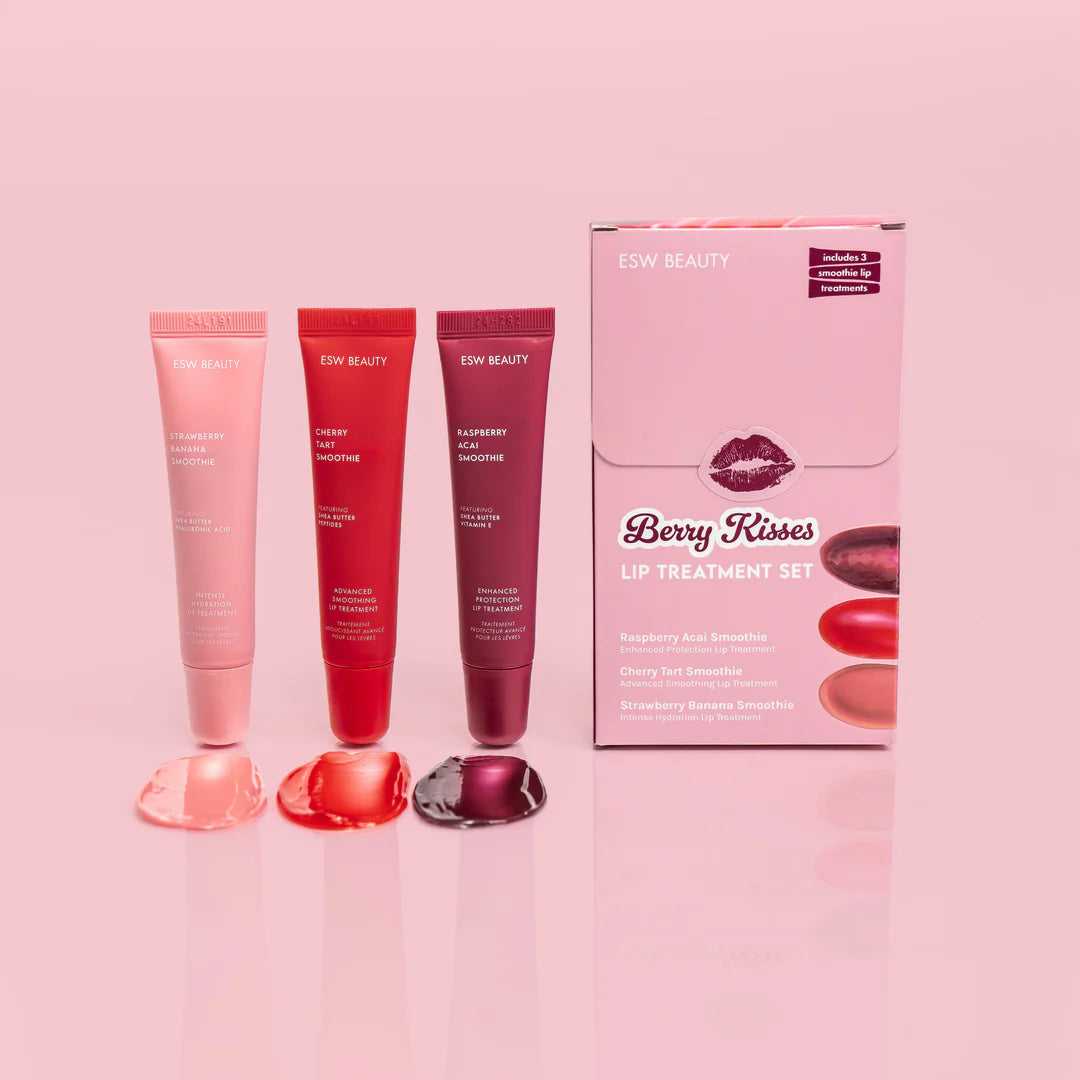 ESW Beauty Berry Kisses Lip Treatment Trio Set