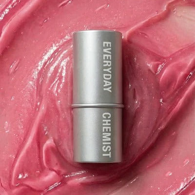 Silver cylindrical container with 'Everyday Chemist' branding on a white background