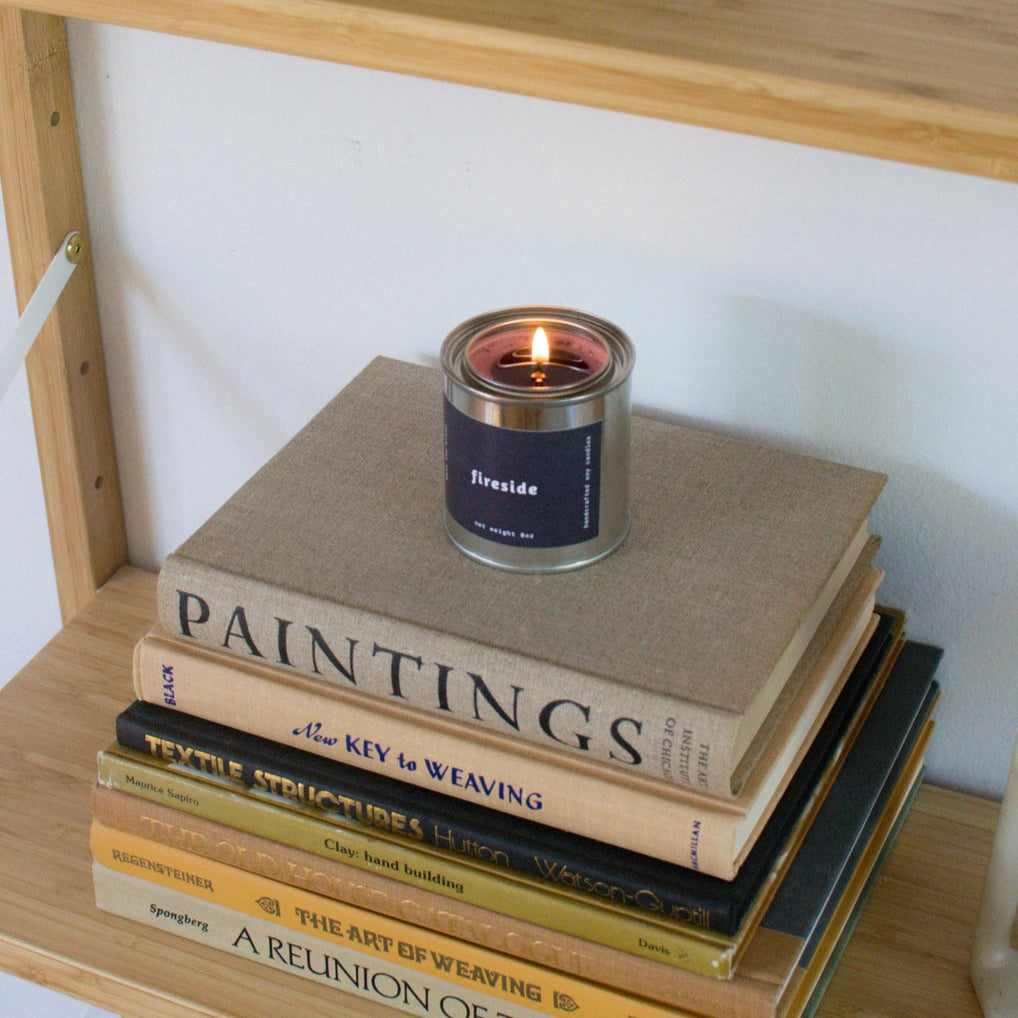 Mala the Brand: Fireside Scented Coconut-Soy Candle