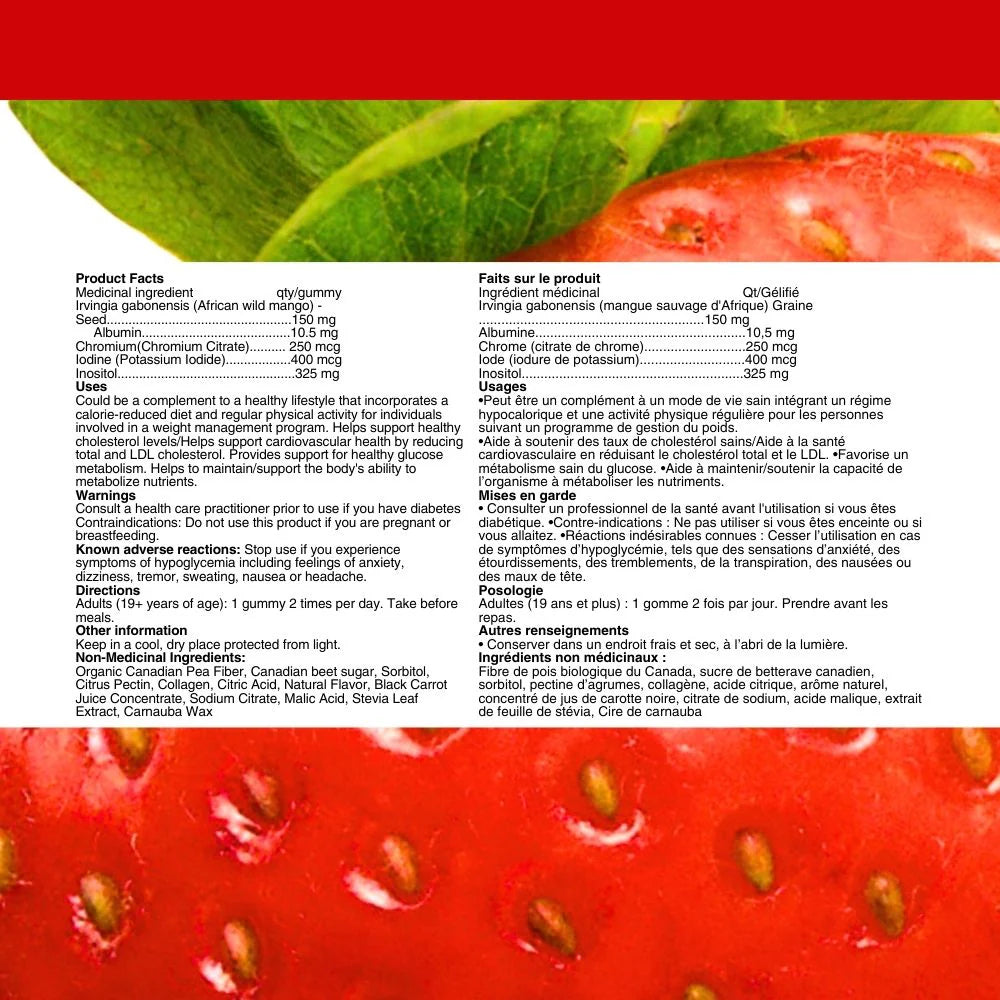 Gumvees Metabolic Health Gummies with Inositol container on a white background