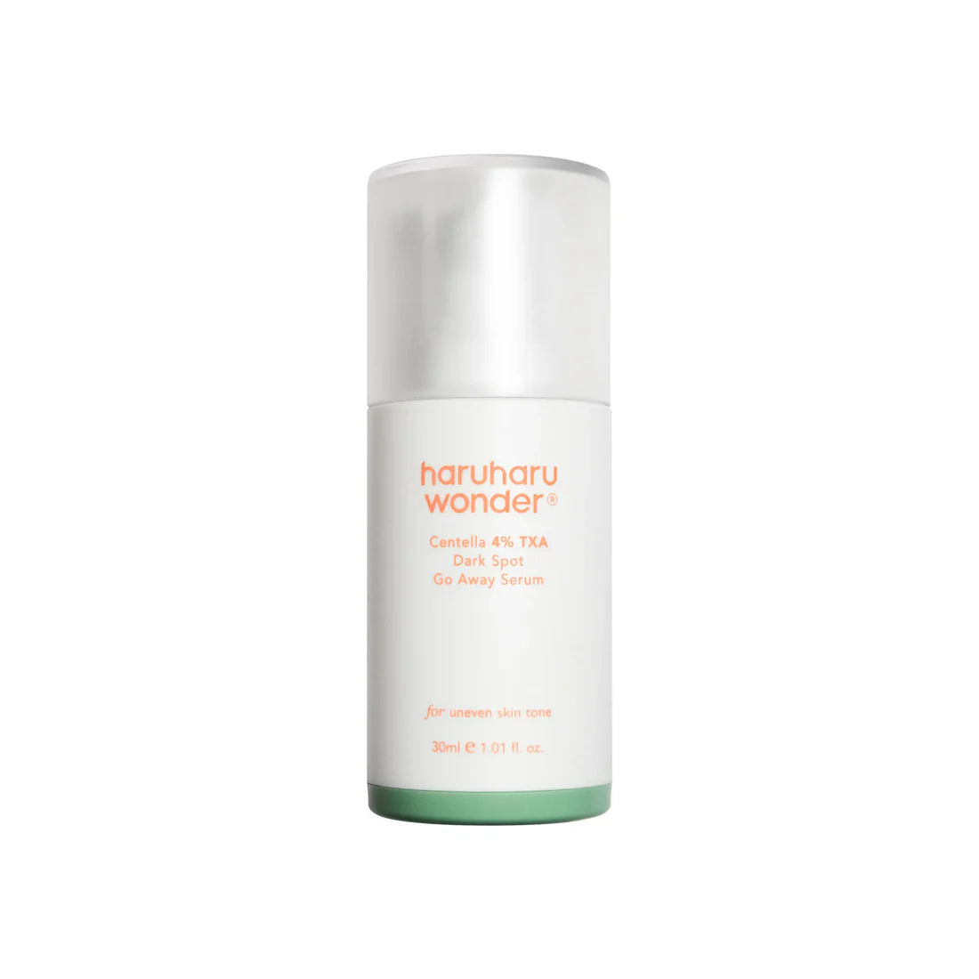 Haruharu Wonder skincare serum bottle on a white background