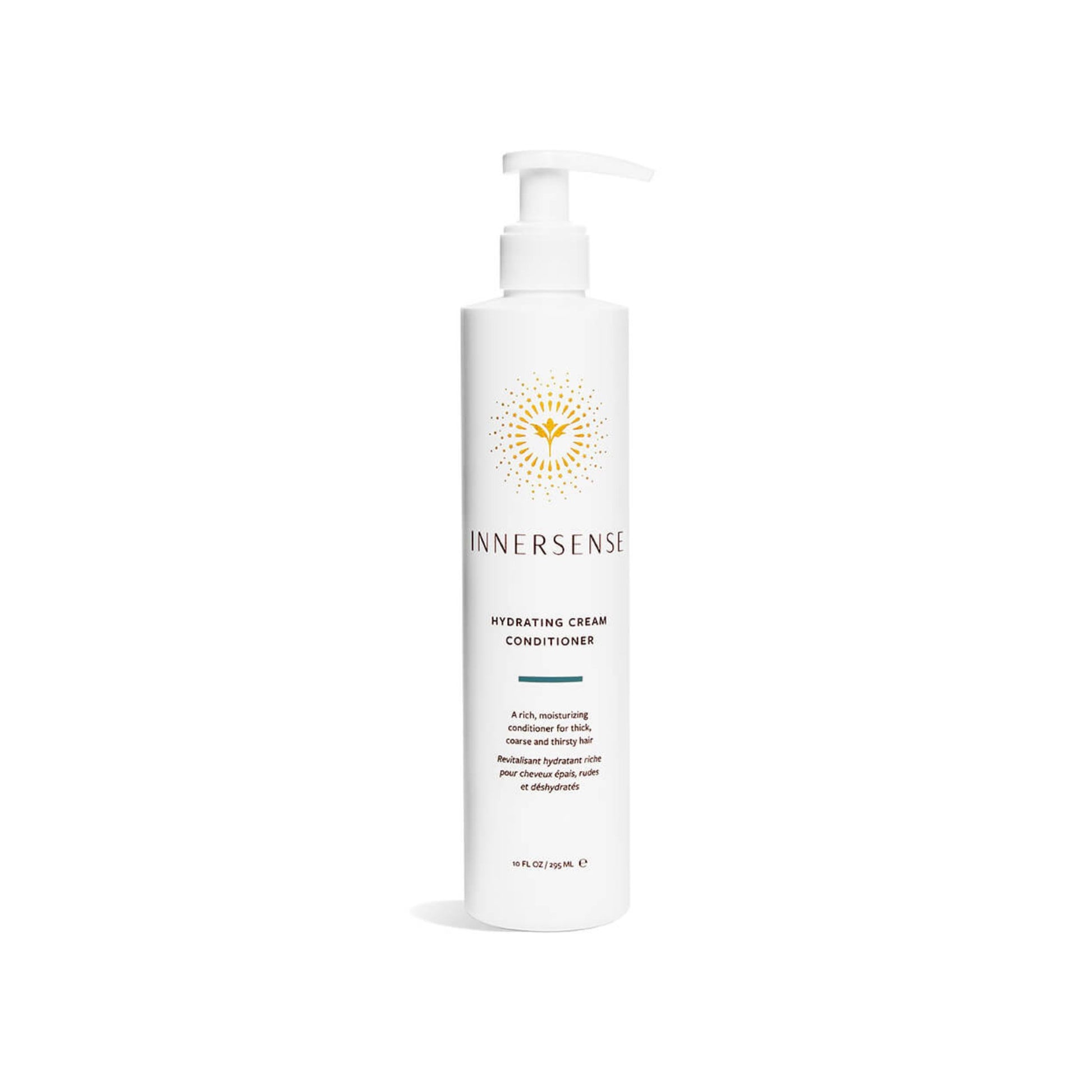 Innersense hydrating cream conditioner bottle on a white background