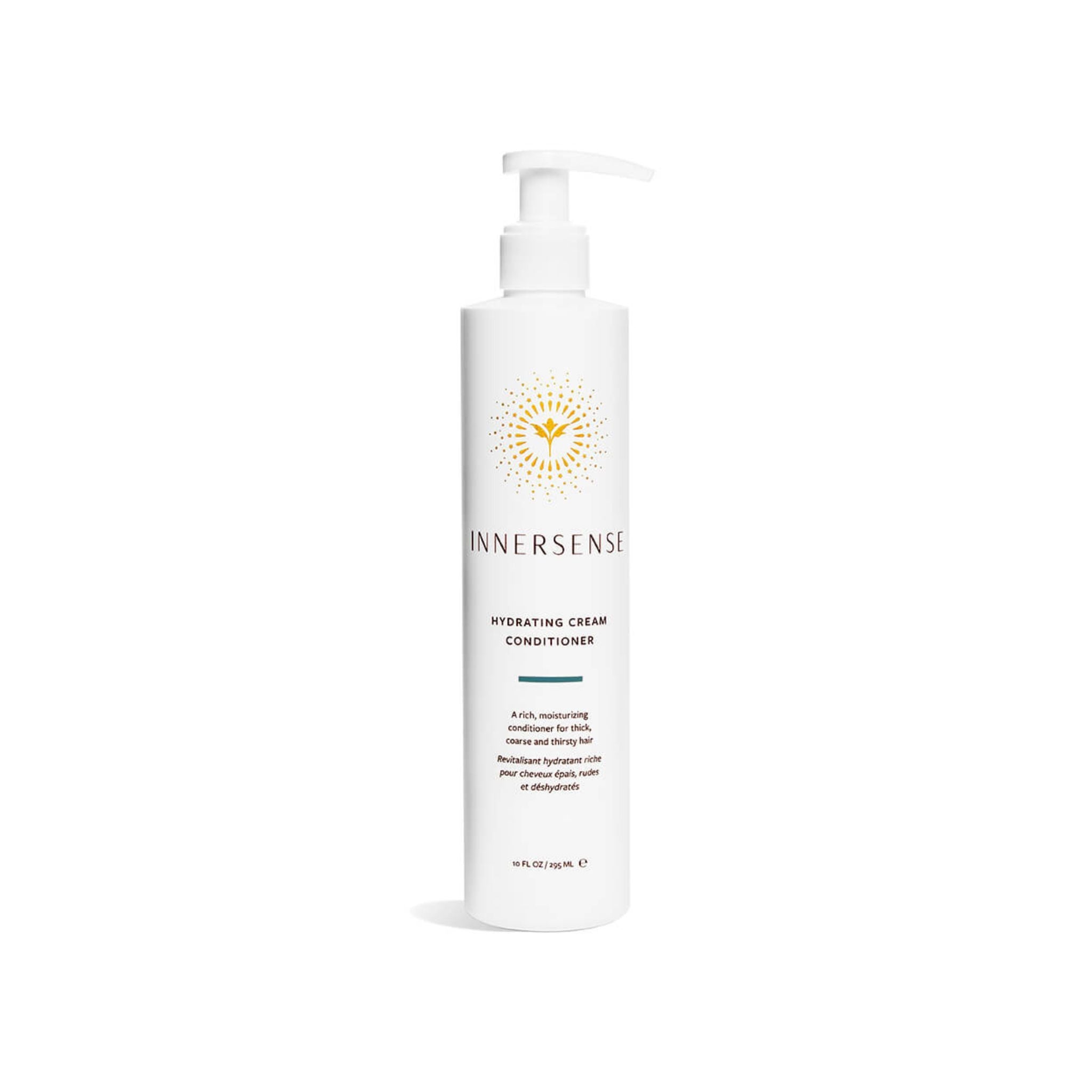 Innersense hydrating cream conditioner bottle on a white background